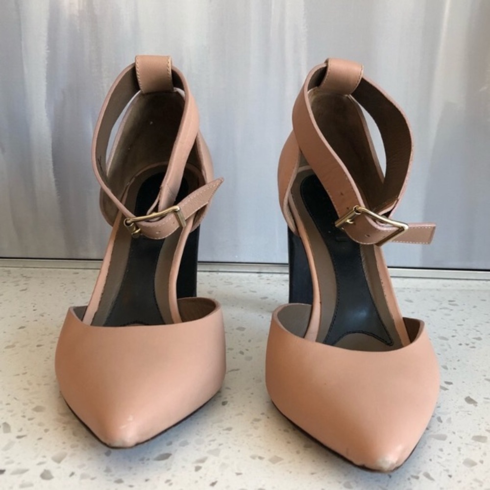 Marni blush pink heels